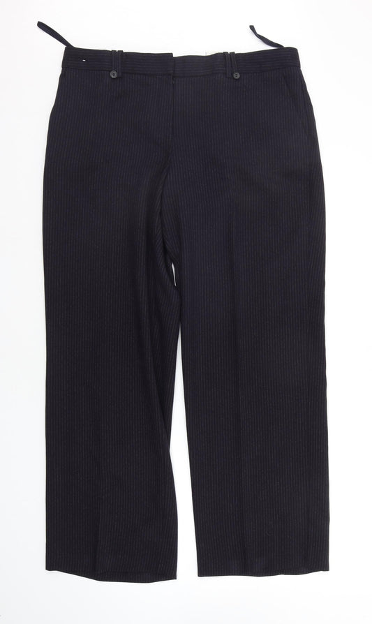 Womens UK Size 16 NEXT Regular Fit  Blue Trousers