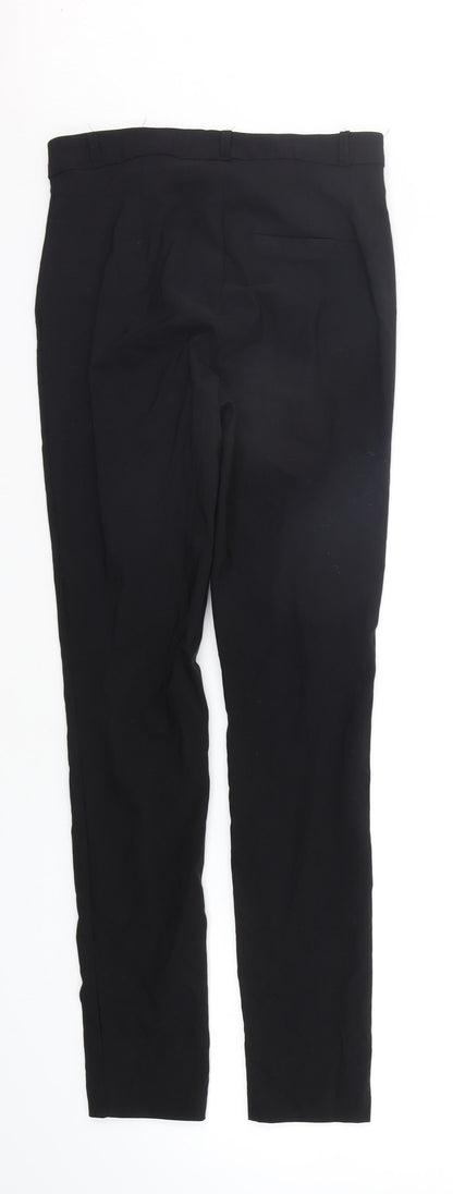 Womens UK Size 10 New Look Regular Fit  Black Trousers