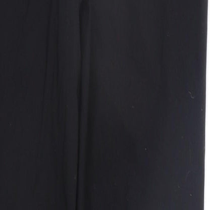 Womens UK Size 10 New Look Regular Fit  Black Trousers