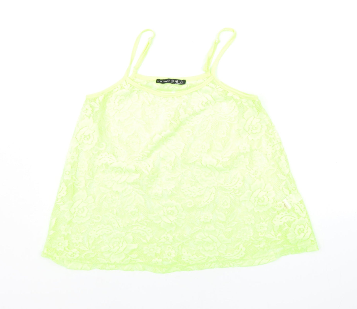 Atmosphere Womens Yellow   Basic Tank Size 10