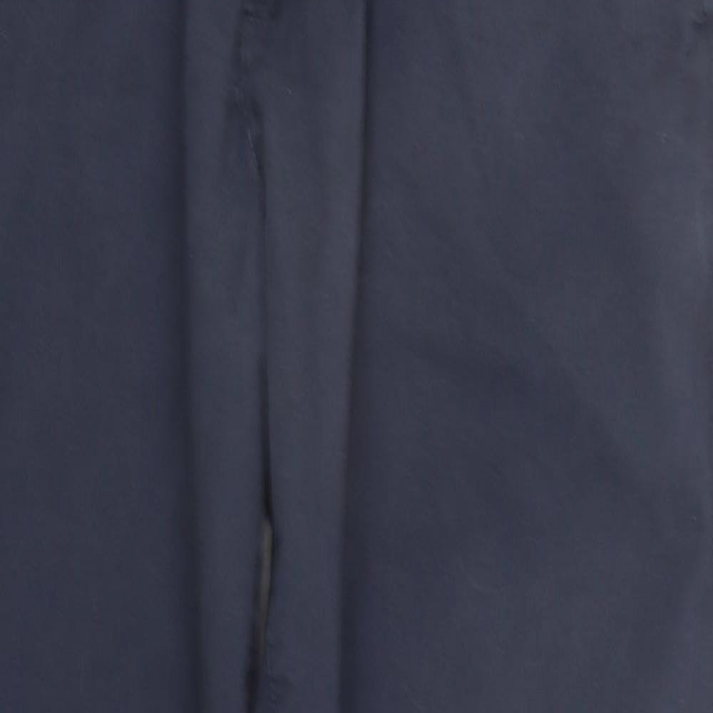 Womens UK Size 38 in Marks and Spencer Extra-Slim Fit  Blue Trousers