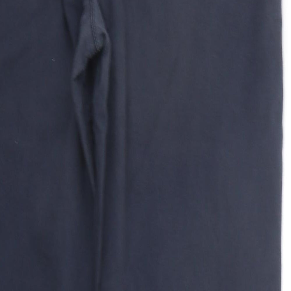 Womens UK Size 38 in Marks and Spencer Extra-Slim Fit  Blue Trousers