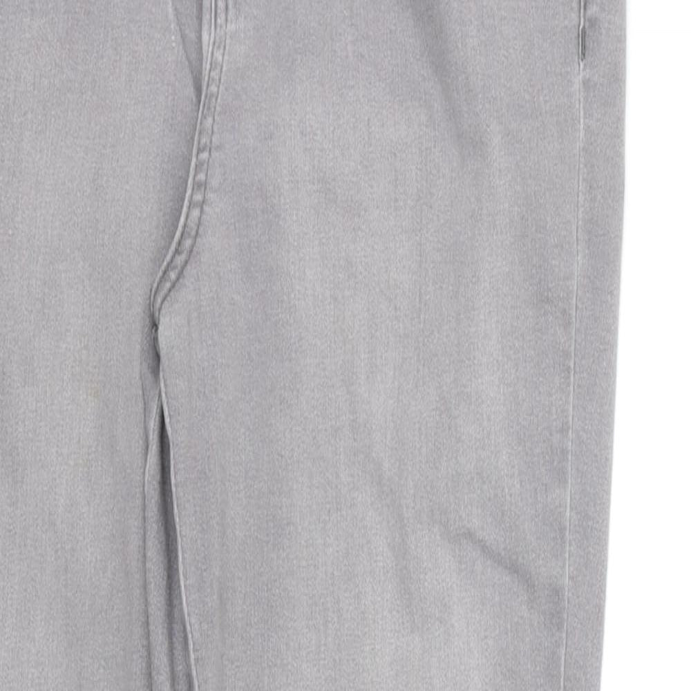 TU Womens Grey   Straight Jeans Size 10 L25 in
