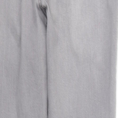 TU Womens Grey   Straight Jeans Size 10 L25 in