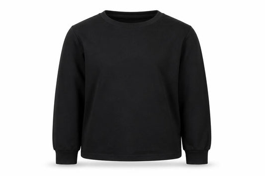 rowme Boys Black   Pullover Jumper Size M