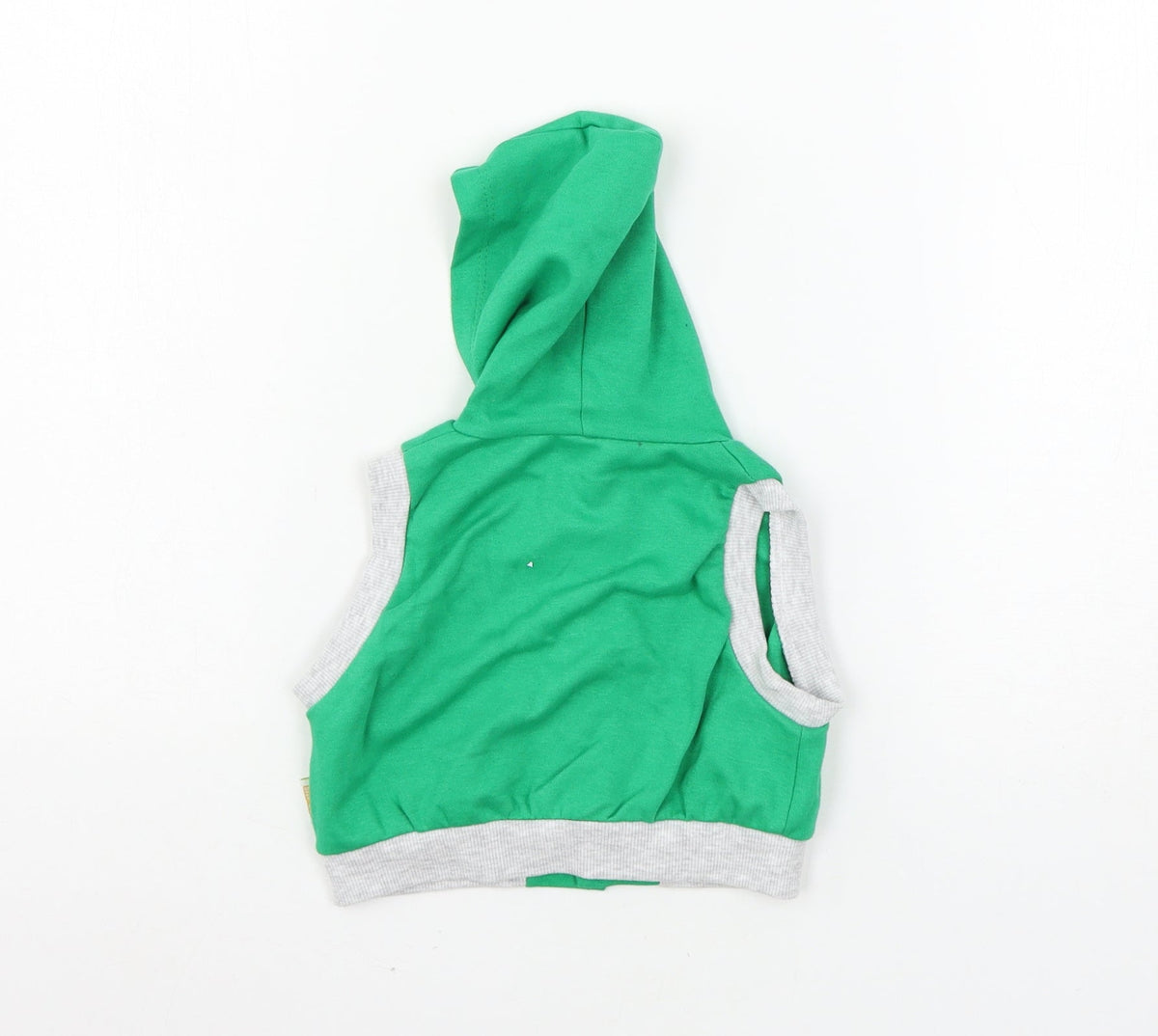 Back view of Lino boys’ green jacket, size 6-9, months