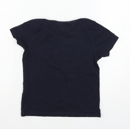 LC Waikiki Boys Blue  Jersey Basic T-Shirt Size 4-5 Years  - more than a game