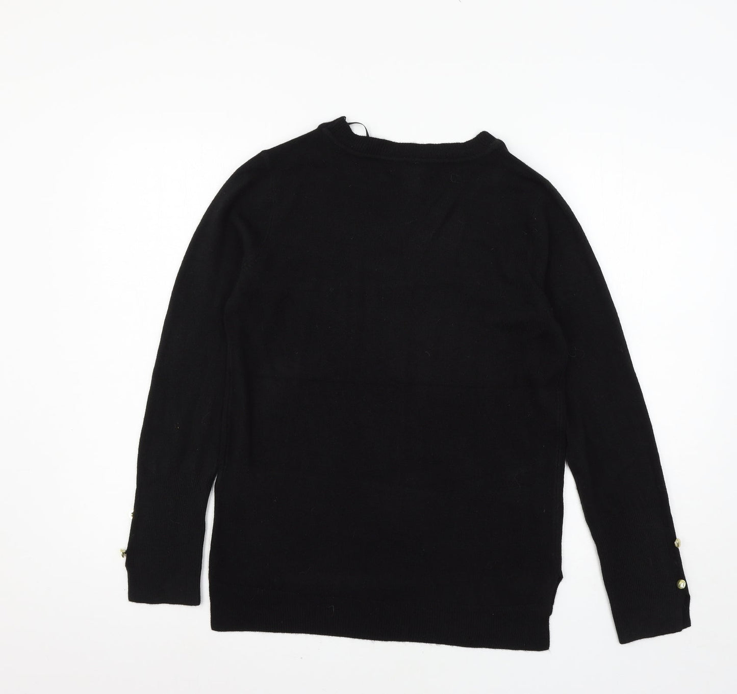 Primark Womens Black  Knit Pullover Jumper Size 6