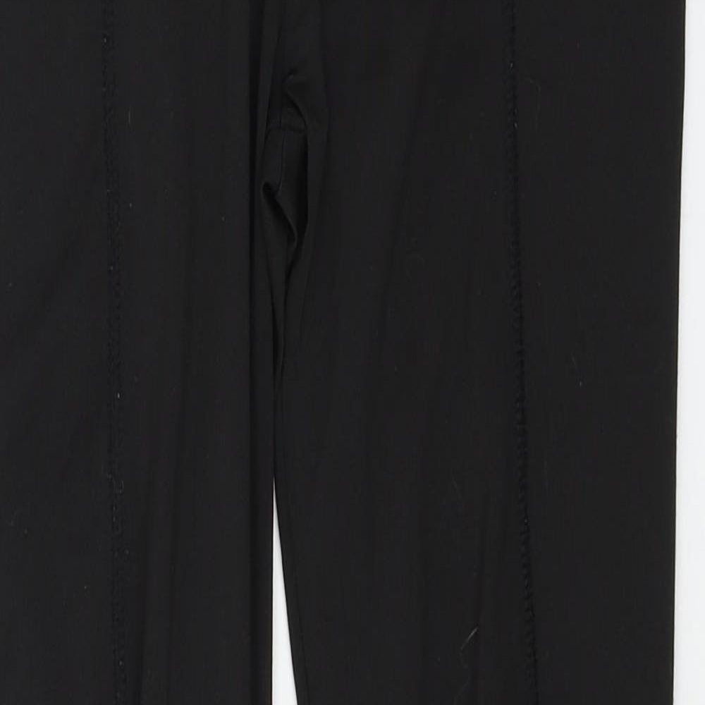SheIn Womens Black  Jersey Capri Leggings Size XS L26 in