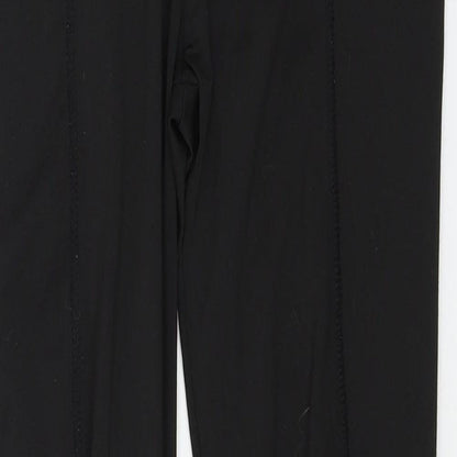 SheIn Womens Black  Jersey Capri Leggings Size XS L26 in