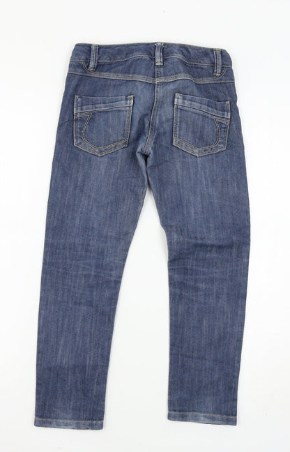 NEXT Girls Blue  Denim Straight Jeans Size 8 Years