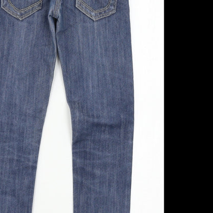 NEXT Girls Blue  Denim Straight Jeans Size 8 Years