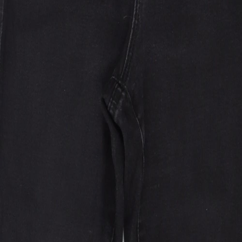 Denim & Co. Womens Grey  Denim Skinny Jeans Size 8 L27 in