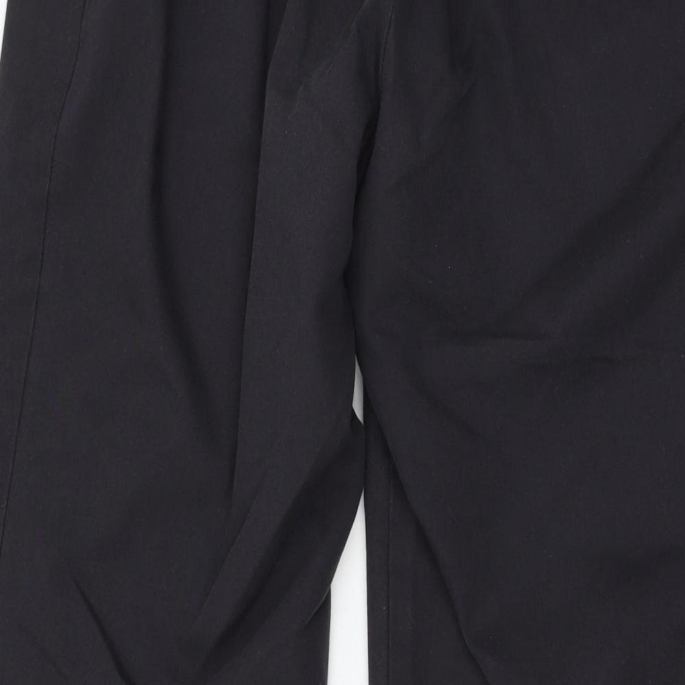 Womens UK Size 18 Preworn Regular Fit Cropped Grey Trousers