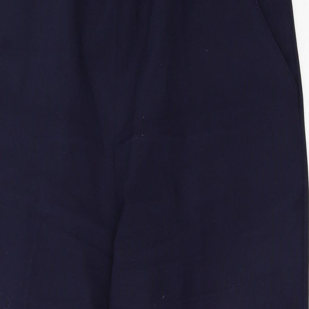 Womens UK Size 12 Preworn Regular Fit  Blue Trousers
