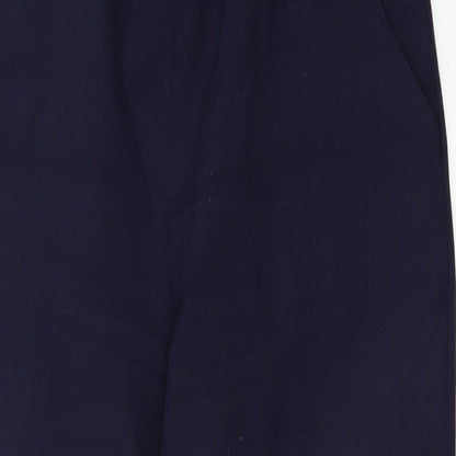 Womens UK Size 12 Preworn Regular Fit  Blue Trousers