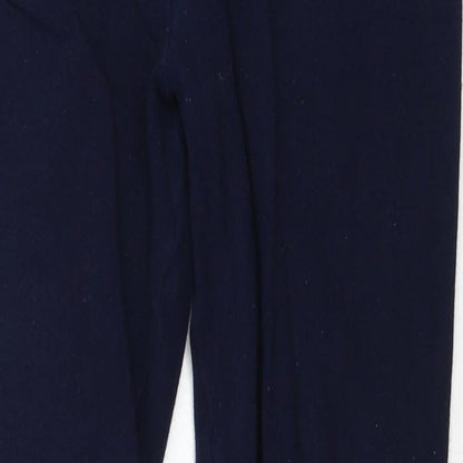LOVE LEGGINGS Womens Blue  Jersey Trousers  Size XS L23 in