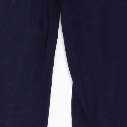LOVE LEGGINGS Womens Blue  Jersey Trousers  Size XS L23 in