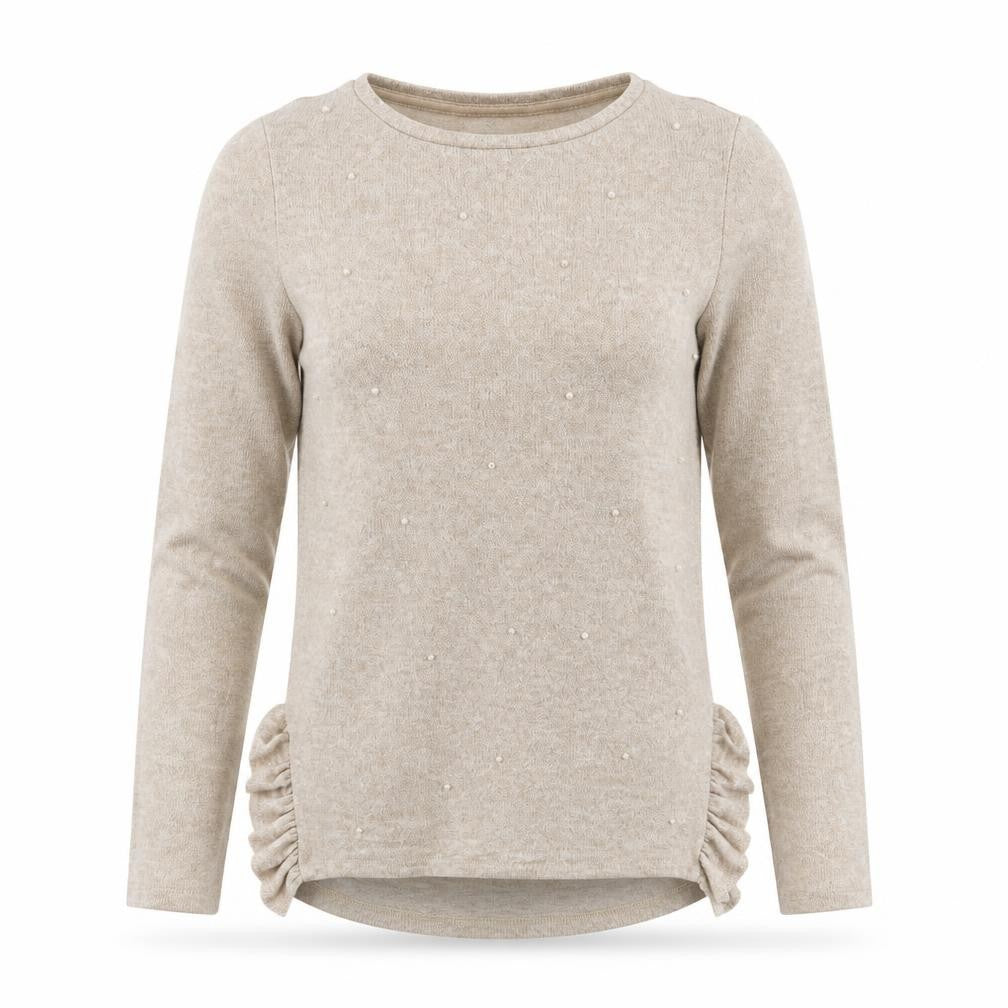 Womens UK Size 6 NEXT Beige Pullover Jumper