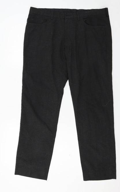 Marks and Spencer Mens Grey   Trousers  Size 36 in L31 in