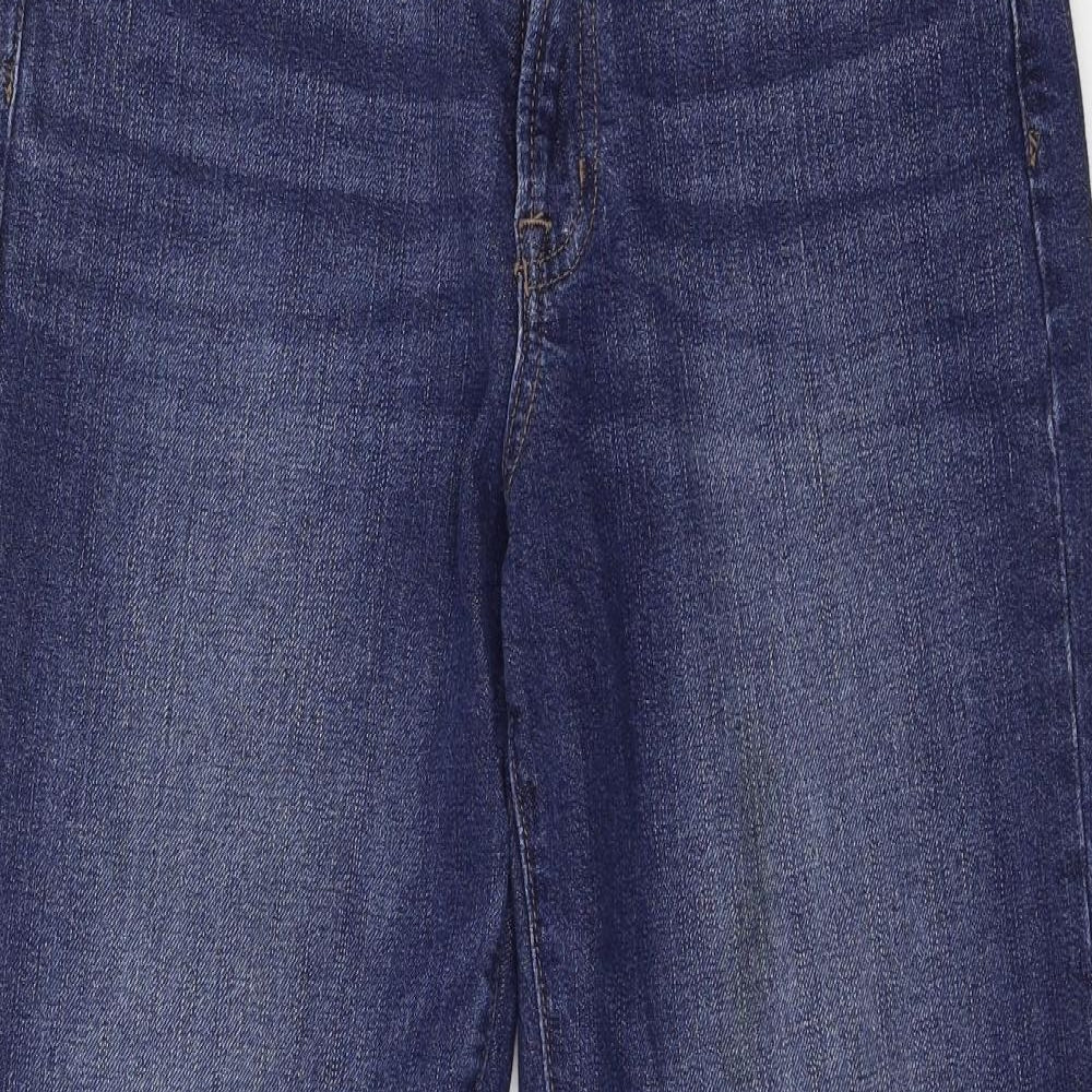 Gap Womens Blue  Denim Straight Jeans Size 29 in L25 in