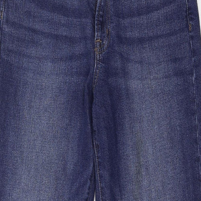 Gap Womens Blue  Denim Straight Jeans Size 29 in L25 in