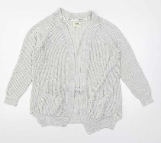 Womens UK Size M Matalan Grey Cardigan Jumper