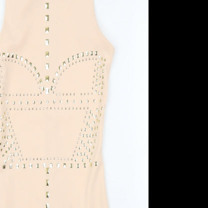 Topshop Womens Pink   Sheath  Size 8