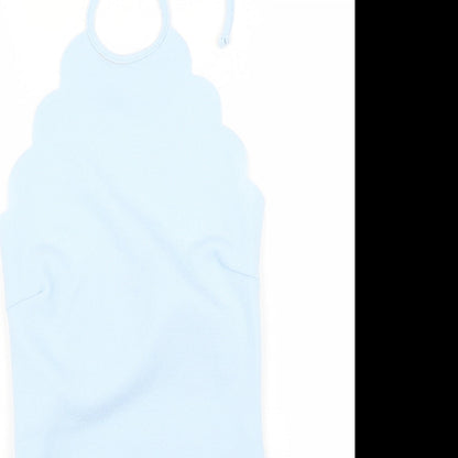 Boohoo Womens Blue   Leotard One-Piece Size 6