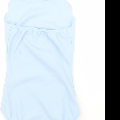 Boohoo Womens Blue   Leotard One-Piece Size 6