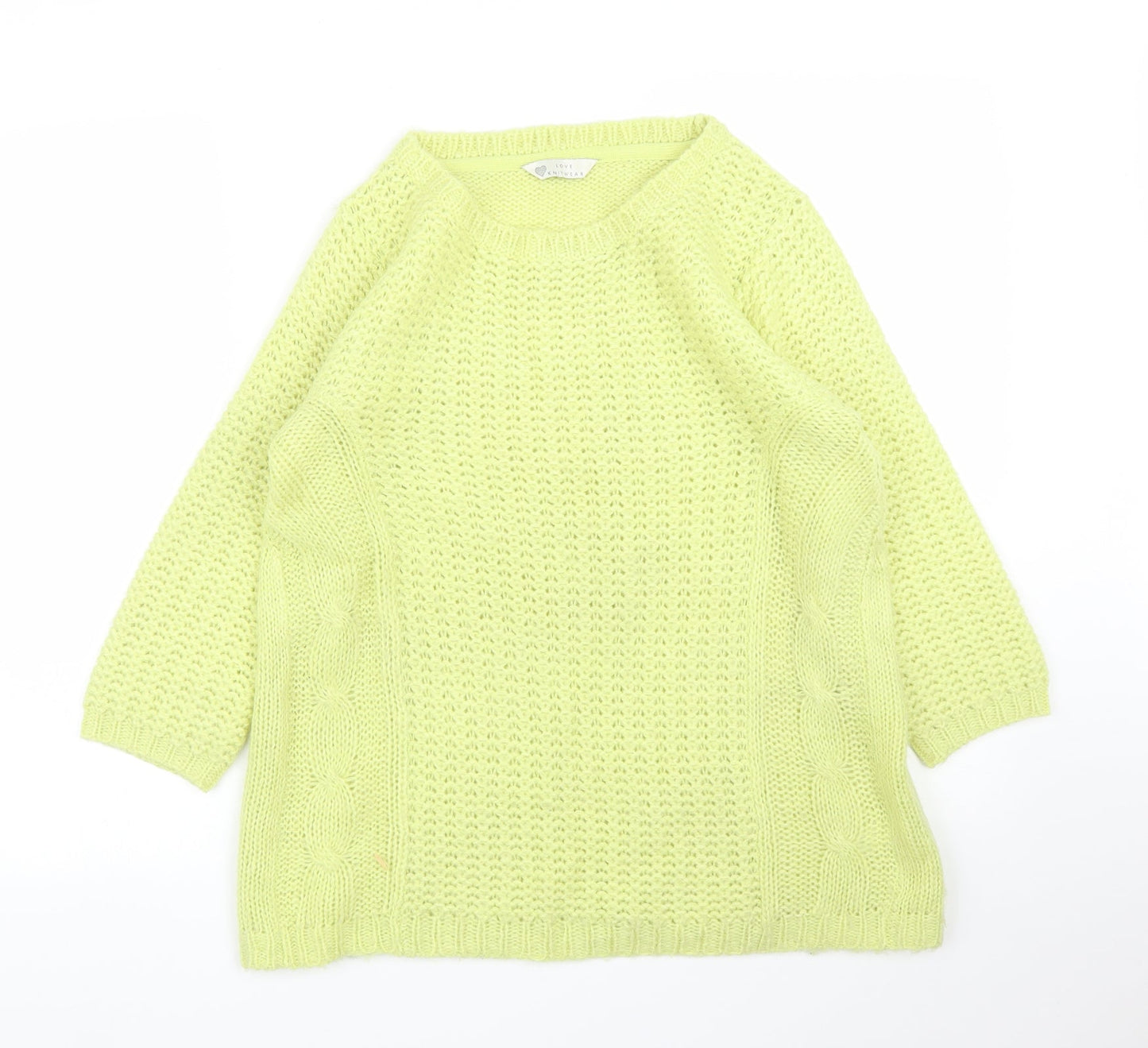 BHS Womens Green   Pullover Jumper Size 14