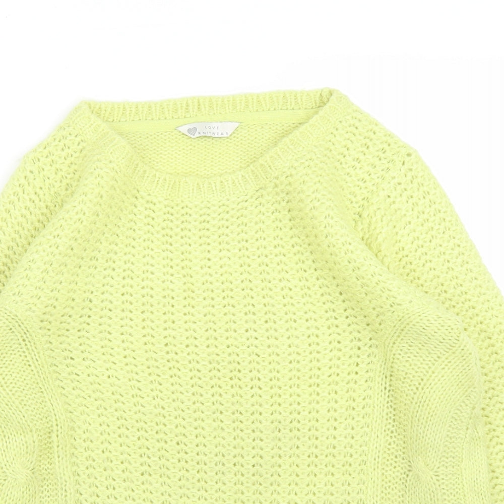 BHS Womens Green   Pullover Jumper Size 14