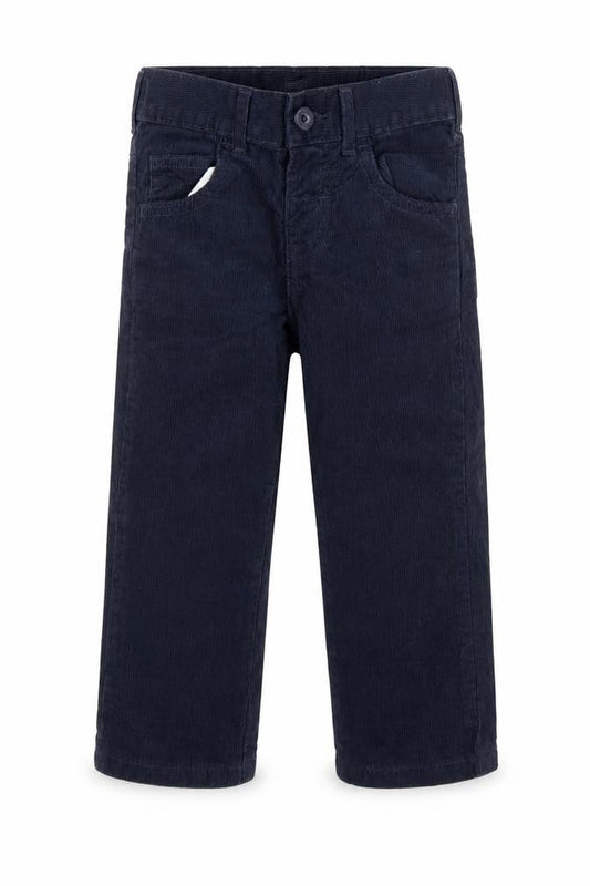 M&S Boys Blue  Corduroy Straight Jeans Size 2 Years