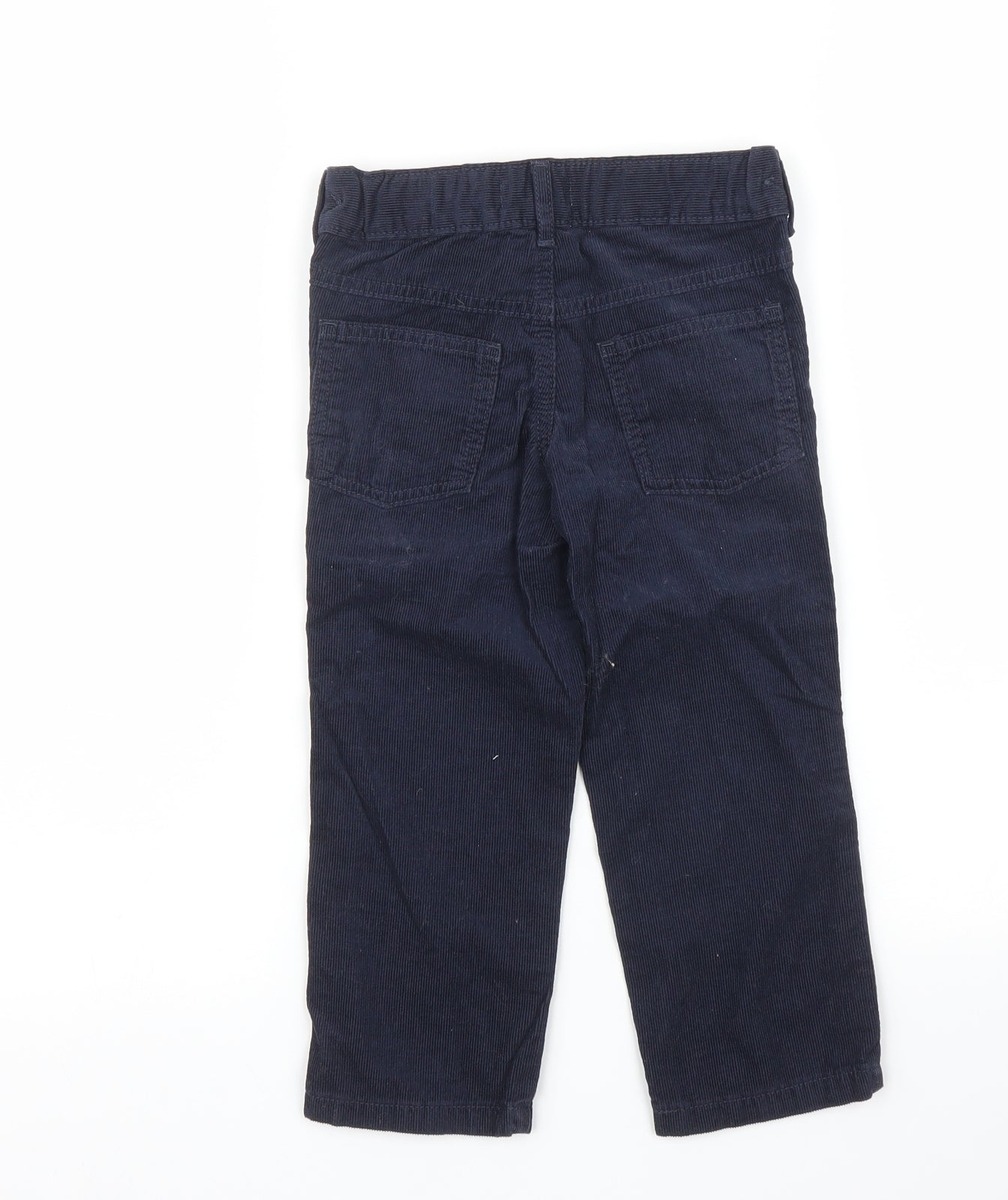M&S Boys Blue  Corduroy Straight Jeans Size 2 Years
