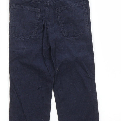 M&S Boys Blue  Corduroy Straight Jeans Size 2 Years