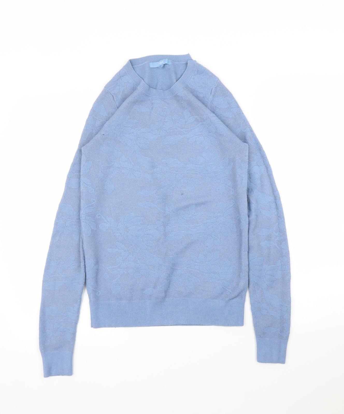Womens UK Size 8 NEXT Blue Pullover Jumper
