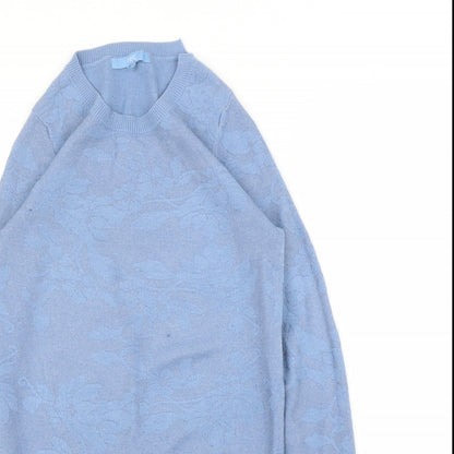 Womens UK Size 8 NEXT Blue Pullover Jumper