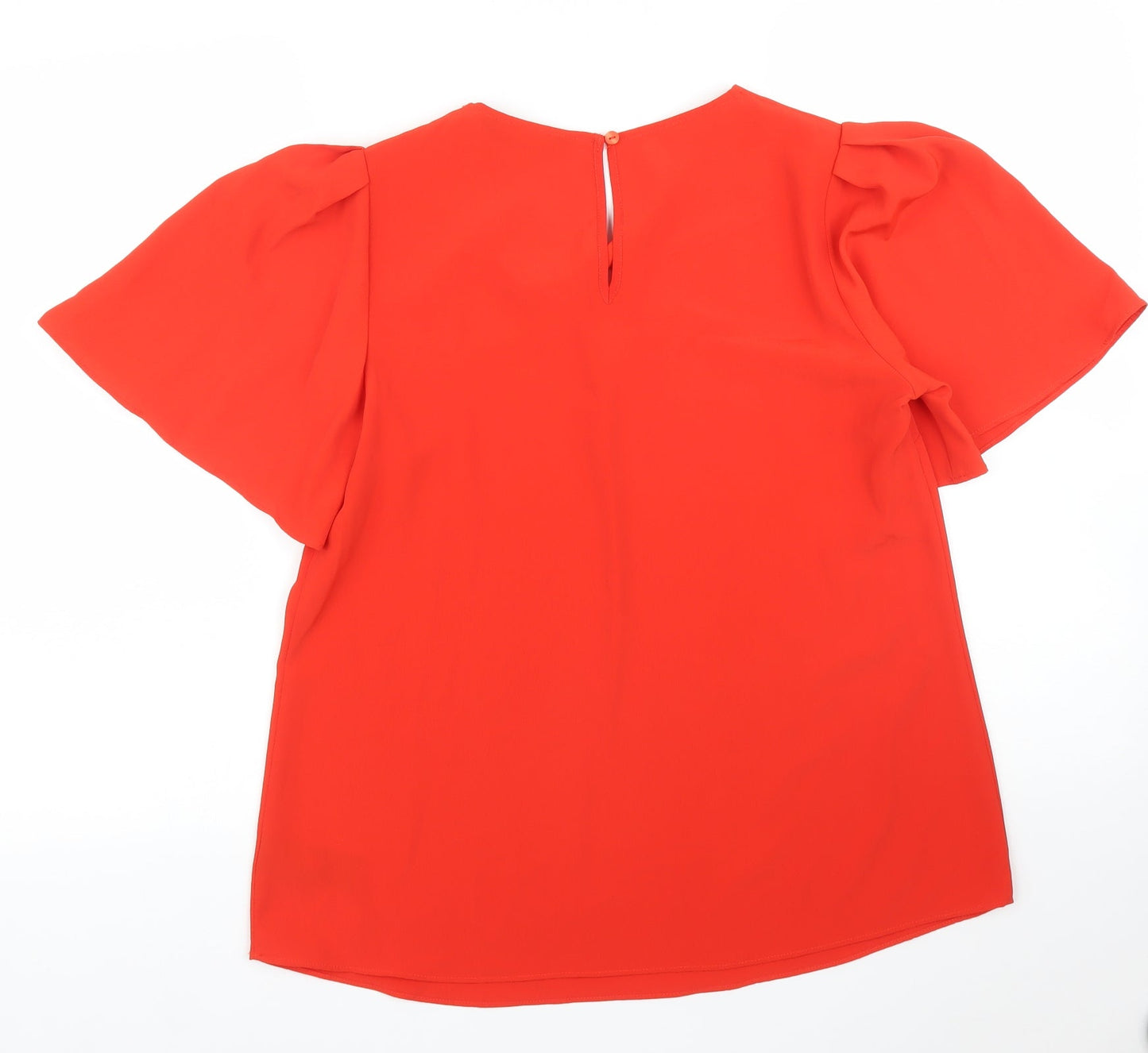 F&F Womens Red   Basic Blouse Size 8