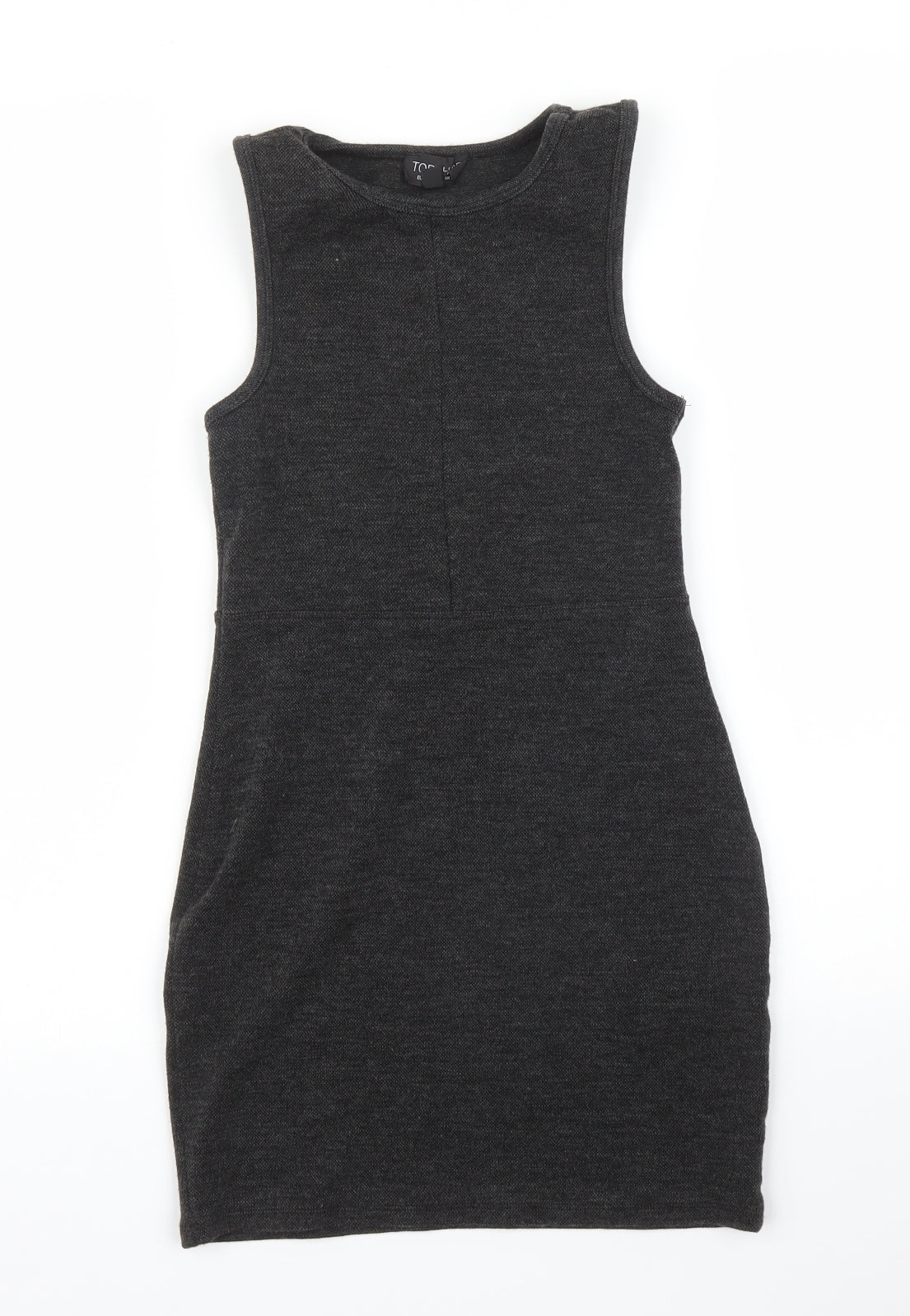 Topshop Womens Grey   Sheath  Size 10
