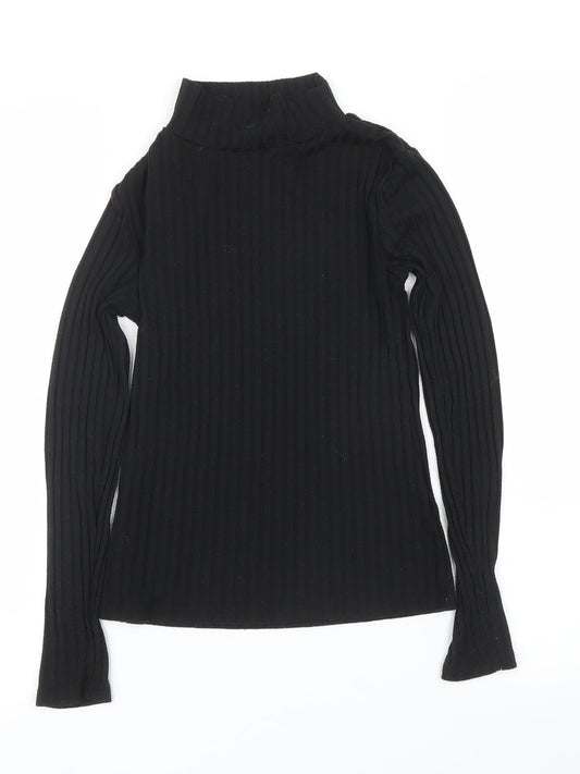 Womens UK Size 6 Topshop Black Pullover Jumper