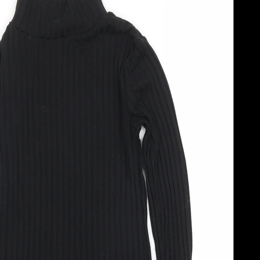 Womens UK Size 6 Topshop Black Pullover Jumper