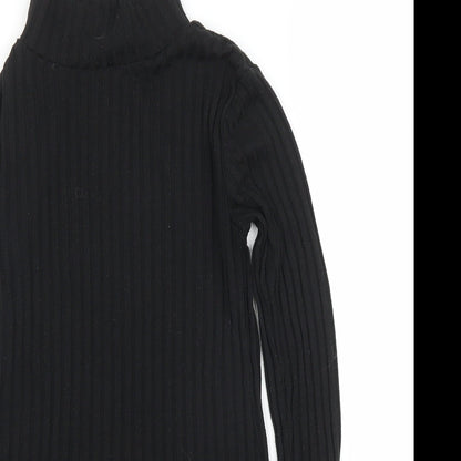 Womens UK Size 6 Topshop Black Pullover Jumper