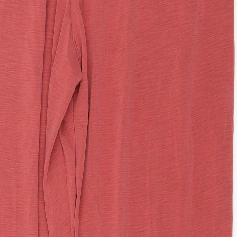Womens UK Size 8 Per Una Regular Fit Jogger Red Trousers