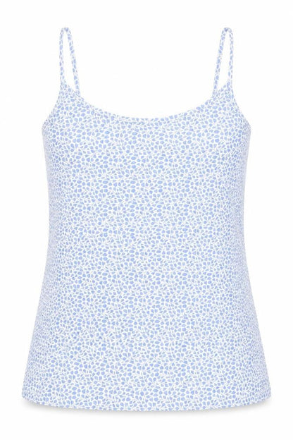 Womens UK Size 10 Marks and Spencer Blue Basic Tank