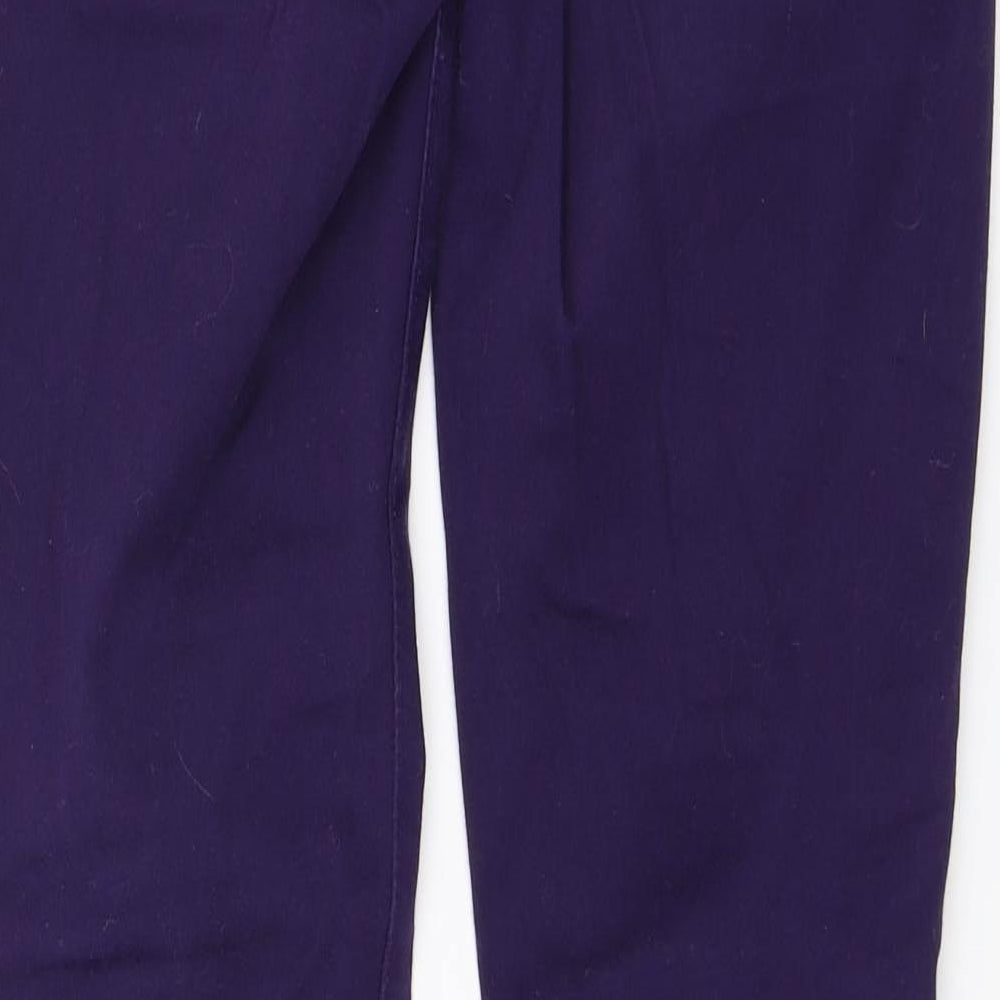 Womens UK Size 31 Reals Jeans Regular Fit Skinny Purple Jeans