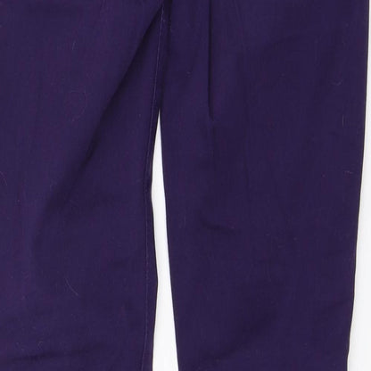 Womens UK Size 31 Reals Jeans Regular Fit Skinny Purple Jeans