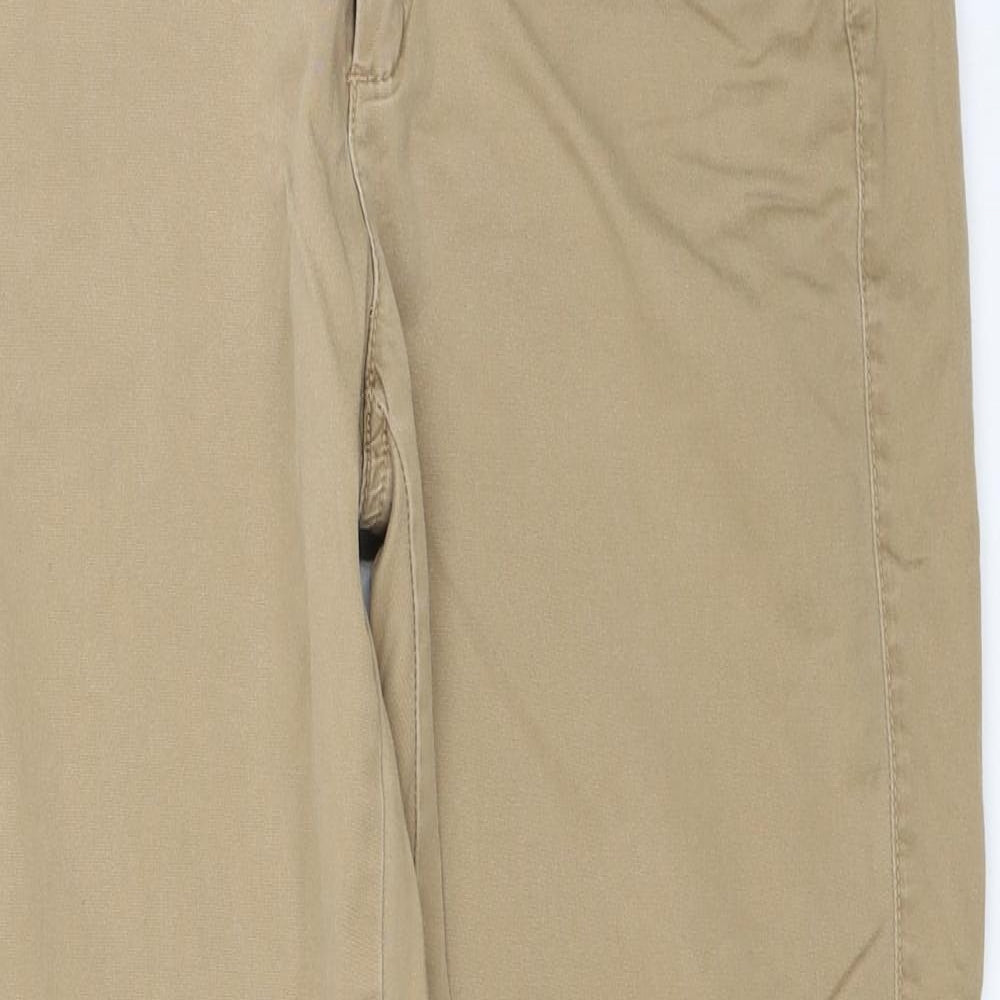 Mango Womens Brown   Trousers  Size 10 L28 in