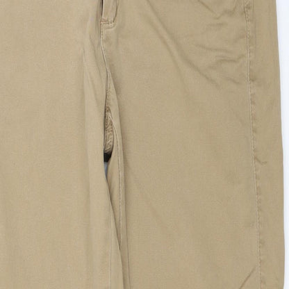Mango Womens Brown   Trousers  Size 10 L28 in