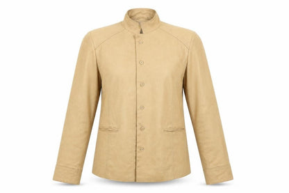 Front view of Office Girl women’s brown jacket, size UK 14