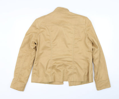 Back view of Office Girl women’s brown jacket, size UK 14